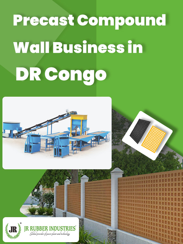 Precast Compound Wall business in Dr Congo