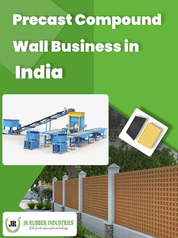 Precast Compound Wall business in India