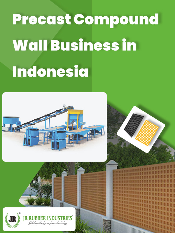 Precast Compound Wall business in Indonesia