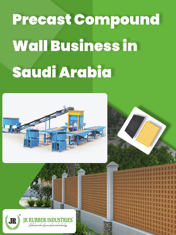 Precast Compound Wall business in Saudi Arabia